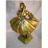 Image 1 : Balerina Márványozott és eozinfestésu porcelánfajansz., Zsolnai-gyár, Pécs, 1930 körül., Jelzett: ta