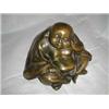 Image 1 : KISPLASZTIKA Bronz ülo Buddha, talpán erotikus jelenettel, méret: 10,5 cm 46000 080...