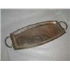 Image 1 : TÁLCA Ezüst, tégla alakú, két füllel, Pest, 1867-1936 fémjellel, 390 g 34000 189...