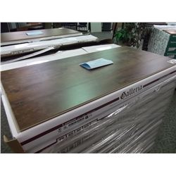 GALLERIA WALNUT GLUELESS 12MM LAMINATE FLOATING FLOOR