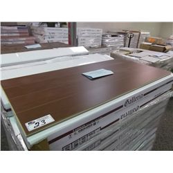 GALLERIA CHERRY GLUELESS 12MM LAMINATE FLOATING FLOOR