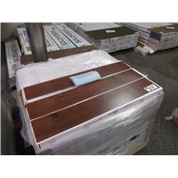 SKID OF APPROX 2484 SQ FT OF PEEL & STICK WOOD