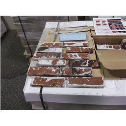 PALLET OF PACIFIC CLAY THIN LINE MODULAR WALL