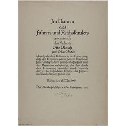 ERICH RAEDER