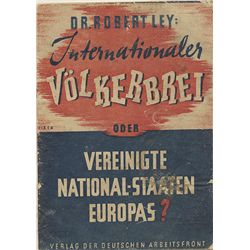 "INTERNATION RACE MELANGE", BY DR. ROBERT LEY