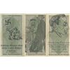 Image 1 : OVERPRINTED ANTI-SEMITIC REICHSMARK BANKNOTES