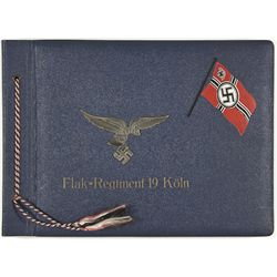 GERMAN FLAK REGIMENT PHOTO ALBUM