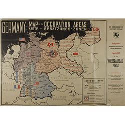 MAP OF POST-WAR GERMANY