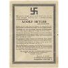Image 1 : DUTCH RESISTANCE ADOLF HITLER "MOURNING" CARD