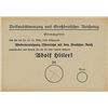 Image 1 : HITLER ELECTION AND ANSCHLUSS BALLOT