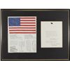 Image 1 : PILOT CHARLES W. SWEENEY'S "BLOOD CHIT" - CARRIED BY HIM OVER HIROSHIMA AND NAGASAKI ON THE DAYS OF 