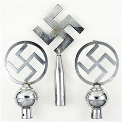 NAZI PRE-1933 FLAG POLE TOPS