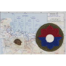 RELIC OF THE D-DAY LANDINGS IN NORMANDY