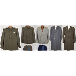 UNIFORMS AND CORRESPONDENCE OF SOVIET WORLD WAR II PILOT AND MAJOR GENERAL STEPAN GAVRILOVICH AGARKO