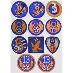 ARMY AIR FORCE SHOULDER PATCHES