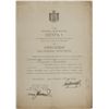 Image 1 : WORLD WAR I AWARD DOCUMENTS