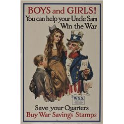 WORLD WAR I PROPOGANDA POSTER
