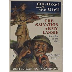 WORLD WAR I PROPOGANDA POSTER