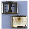 Image 1 : SHOE BUCKLES BELONGING TO HORATIO NELSON