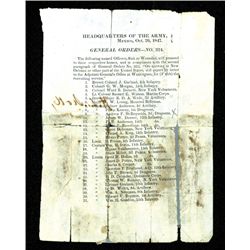 FIELD-PRINTED MEXICAN WAR ORDERS