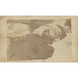 INDIAN WARS OFFICER SHOT AND SCALPED