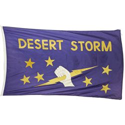 DESERT STORM CAMP FLAG