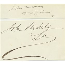JAMES M. MASON AND JOHN SLIDELL