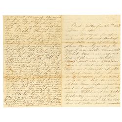 YANKEE SOLDIER HOUNDS AN OLD "BITCH" PROSTITUTE FOR HER WHISKEY - HE LATER DIES AT ANDERSONVILLE