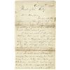 Image 1 : A CAPTURED NORTH CAROLINA CONFEDERATE WRITES FROM THE OLD CAPITOL PRISON - Current Bid: $100.00