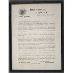 1ST RHODE ISLAND BURNSIDE BROADSIDE