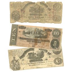 CONFEDERATE CURRENCY AND BONDS