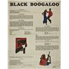 Image 1 : 1969 "BLACK BUGALOO" BLACK POWER POSTER