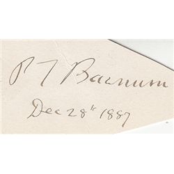 PHINEAS T. BARNUM