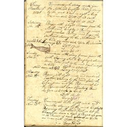 WHALING SHIP LOG BOOK