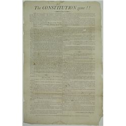 ANTI-EMBARGO BROADSIDE, CA. 1801
