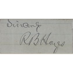 RUTHERFORD B. HAYES,