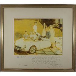 SARGENT SHRIVER AND FAMILY