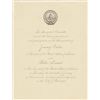 Image 1 : INAUGURAL INVITATIONS