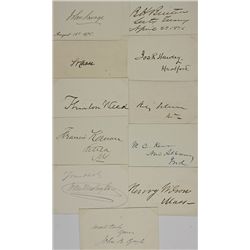 POLITICIANS...AND WANNABES