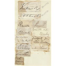 BRITISH POLITICIANS AND STATESMEN