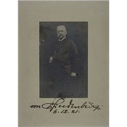 PAUL VON HINDENBURG