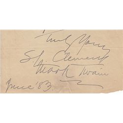 SAMUEL CLEMENS