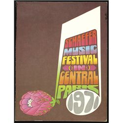 SCHAEFER MUSIC FESTIVAL 1971 PROGRAM