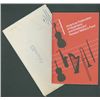 Image 1 : BRUCE SPRINGSTEEN MUSICIAN'S UNION BOOKLET & ENVELOPE, 1981