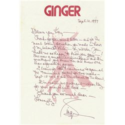 GINGER ROGERS
