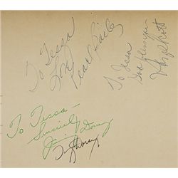 CELEBRITIES SIGNED MENU