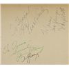 Image 1 : CELEBRITIES SIGNED MENU