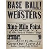 Image 1 : EARLY BASEBALL POSTER