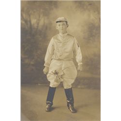 EARLY PHOTOGRAPH OF A JOCKEY