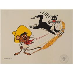 Speedy Gonzales & Sylvester Sericel Warner Bros Art